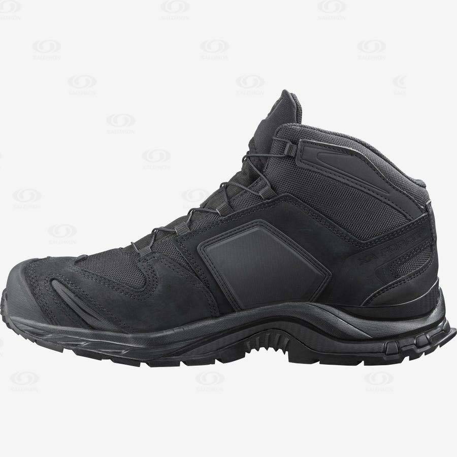 Botas Tácticas Salomon XA FORCES MID EN Hombre Negros | MX-O2204