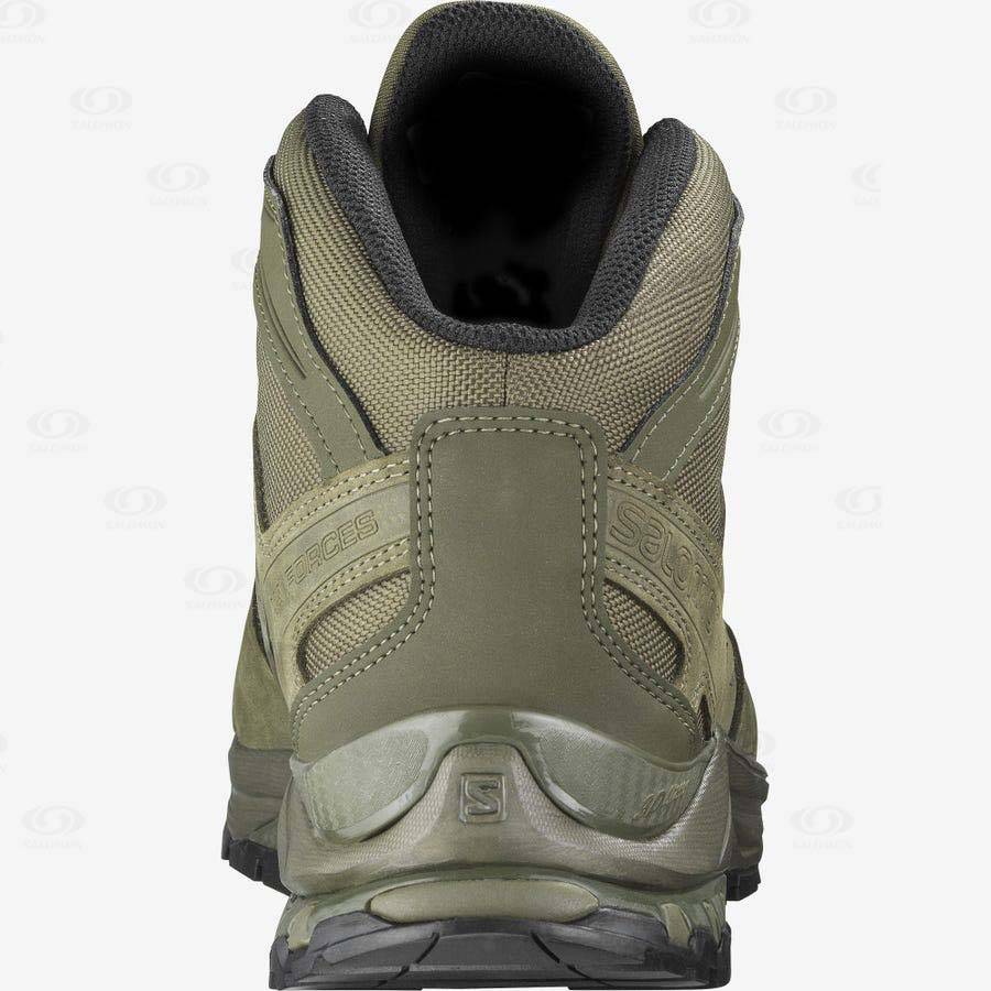 Botas Tácticas Salomon XA FORCES MID EN Hombre Verdes | MX-O2267