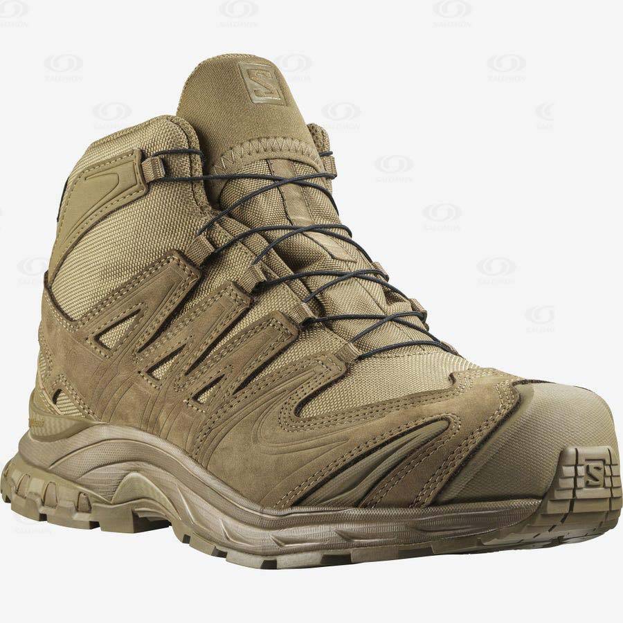 Botas Tácticas Salomon XA FORCES MID GORE-TEX Hombre Marrom | MX-L2355