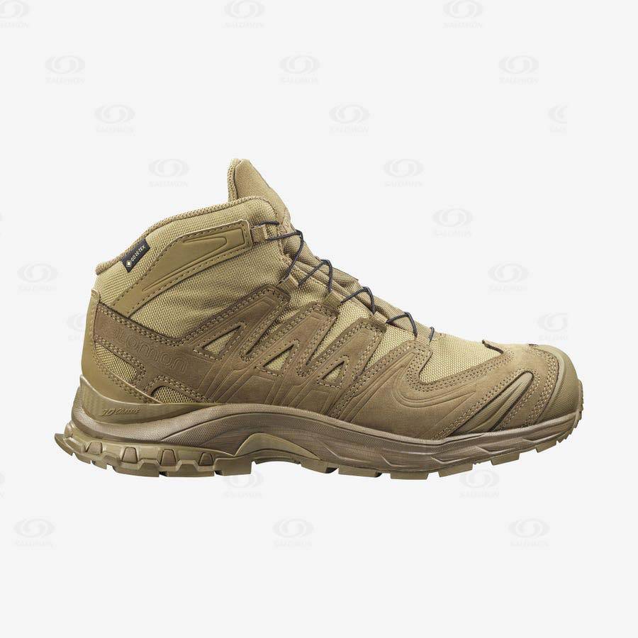 Botas Tácticas Salomon XA FORCES MID GORE-TEX Hombre Marrom | MX-L2355