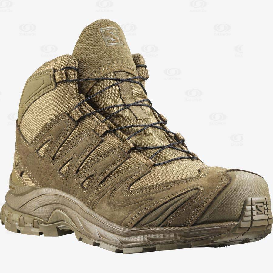 Botas Tácticas Salomon XA FORCES MID Hombre Marrom | MX-O1166