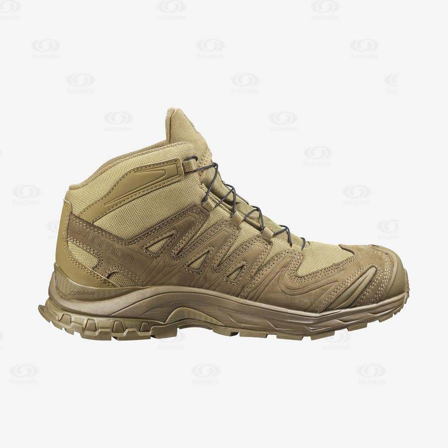 Botas Tácticas Salomon XA FORCES MID Hombre Marrom | MX-O1166