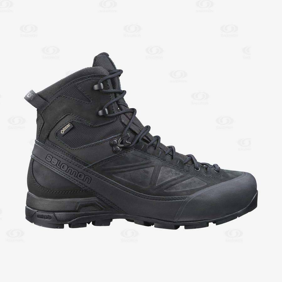 Botas Tácticas Salomon X ALP GORE-TEX FORCES Mujer Negros | MX-A1332