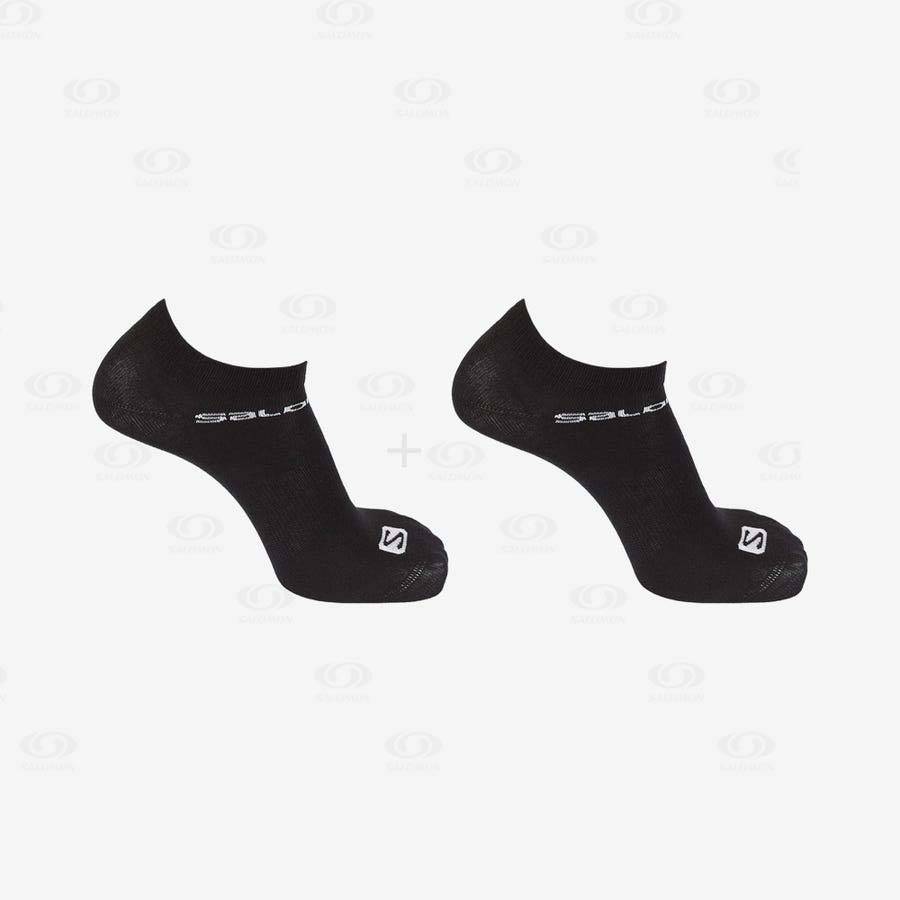 Calcetines Salomon FESTIVAL 2-PACK Hombre Negros | MX-N2303