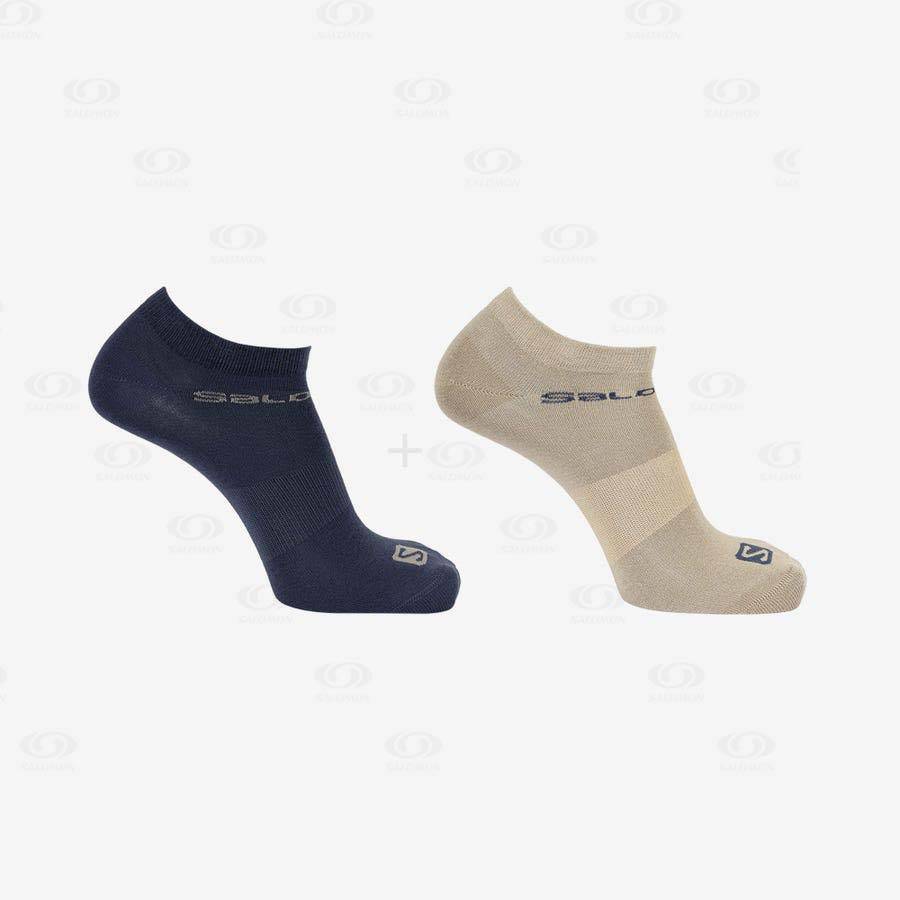 Calcetines Salomon FESTIVAL 2-PACK Hombre Azul Marino | MX-O2496