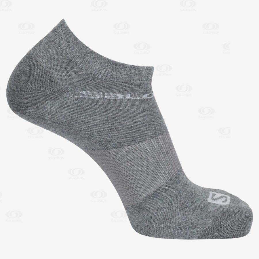 Calcetines Salomon FESTIVAL 2-PACK Hombre Grises | MX-S1814