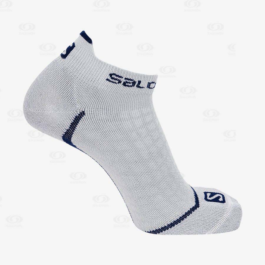 Calcetines Salomon ULTRA LOW Hombre Blancos | MX-O1175