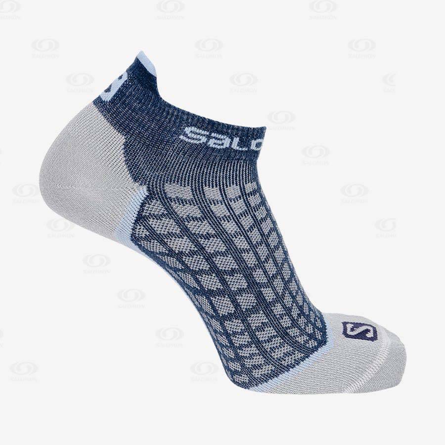 Calcetines Salomon ULTRA LOW Hombre Grises | MX-O1880