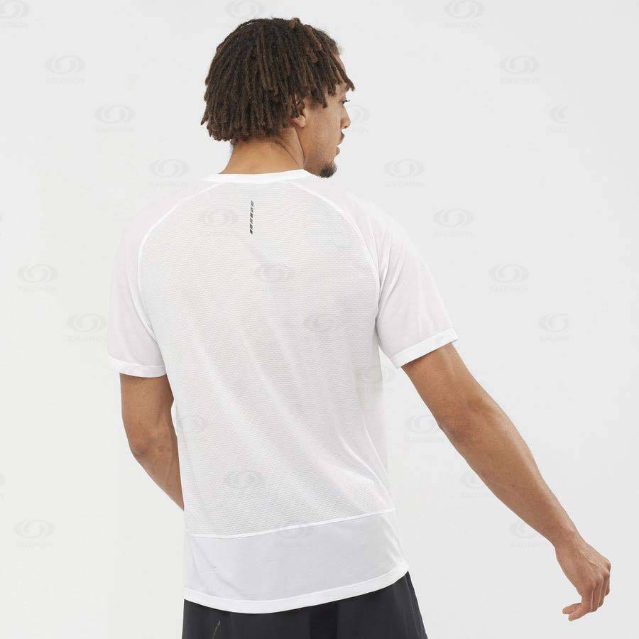 Camiseta Salomon PROMO CROSS REBEL Hombre Blancos | MX-O1201