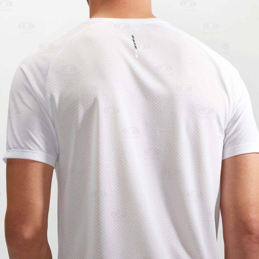 Camiseta Salomon PROMO CROSS REBEL Hombre Blancos | MX-O1201