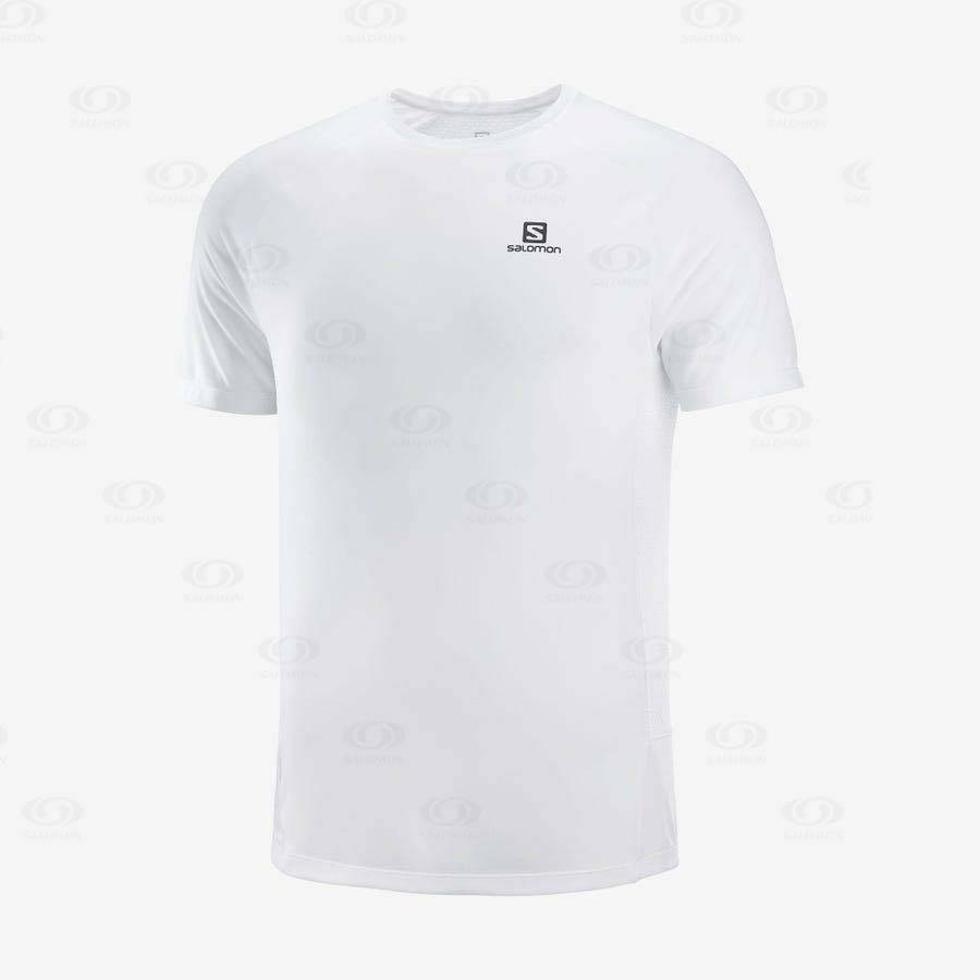 Camiseta Salomon PROMO CROSS REBEL Hombre Blancos | MX-O1201