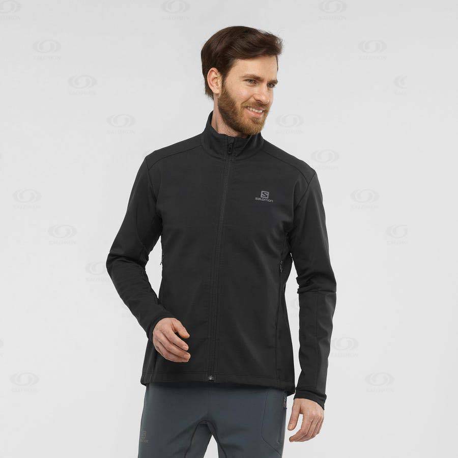 Chaqueta Softshell Salomon Chaquetas AGILE SOFTSHELL Hombre Negros | MX-L1207