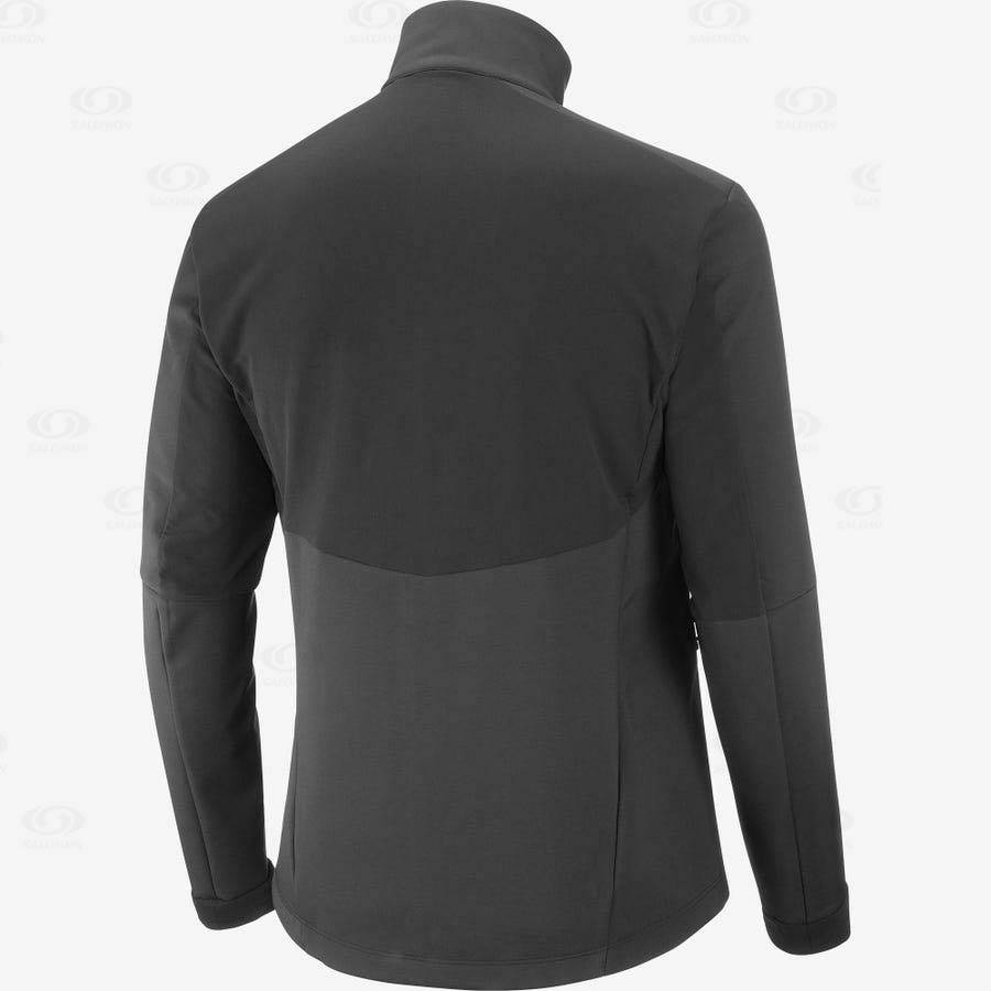 Chaqueta Softshell Salomon Chaquetas AGILE SOFTSHELL Hombre Negros | MX-L1207