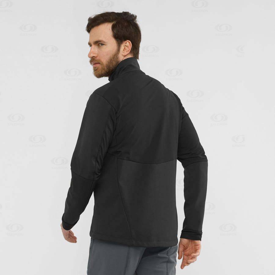 Chaqueta Softshell Salomon Chaquetas AGILE SOFTSHELL Hombre Negros | MX-L1207