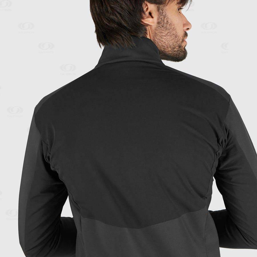 Chaqueta Softshell Salomon Chaquetas AGILE SOFTSHELL Hombre Negros | MX-L1207