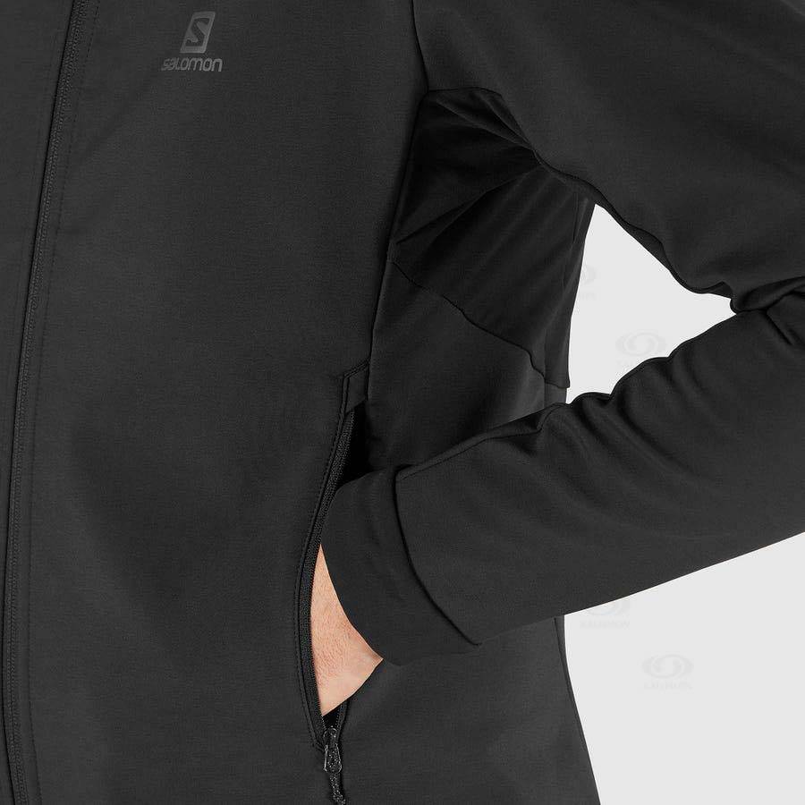 Chaqueta Softshell Salomon Chaquetas AGILE SOFTSHELL Hombre Negros | MX-L1207