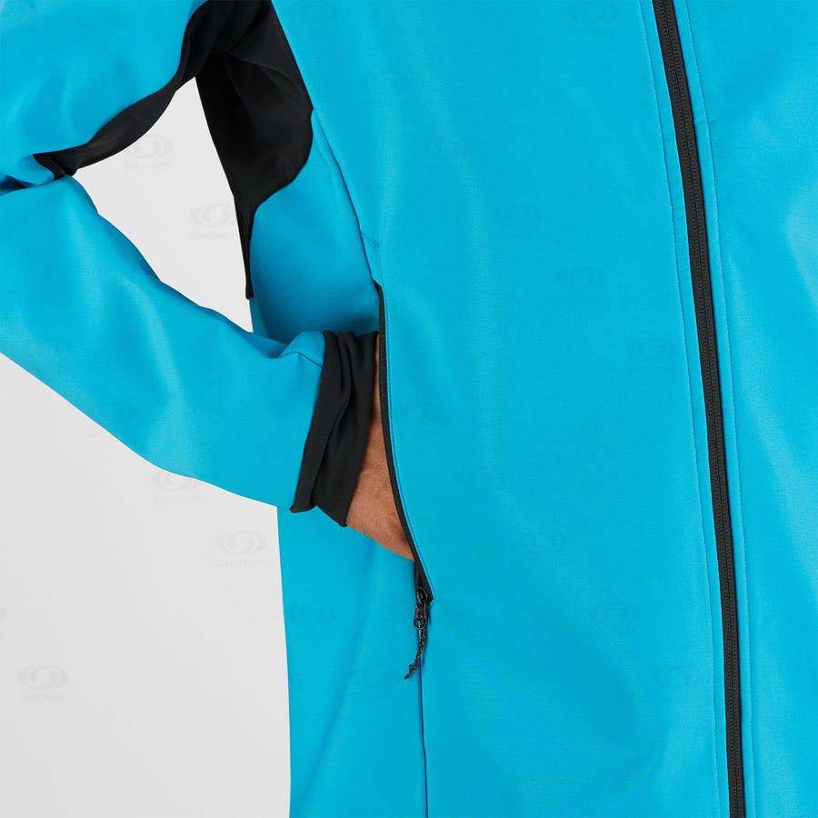 Chaqueta Softshell Salomon Chaquetas AGILE SOFTSHELL Hombre Azules | MX-M1930