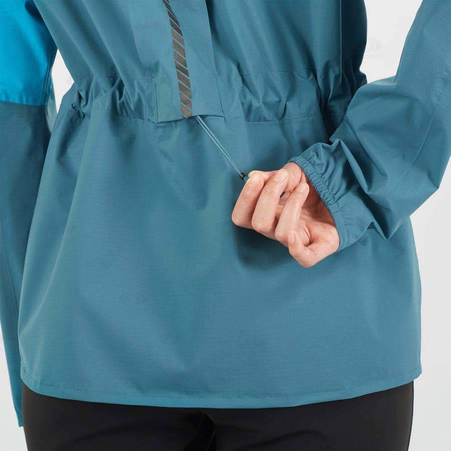 Chaqueta Softshell Salomon Chaquetas BONATTI TRAIL Mujer Azules | MX-A2046