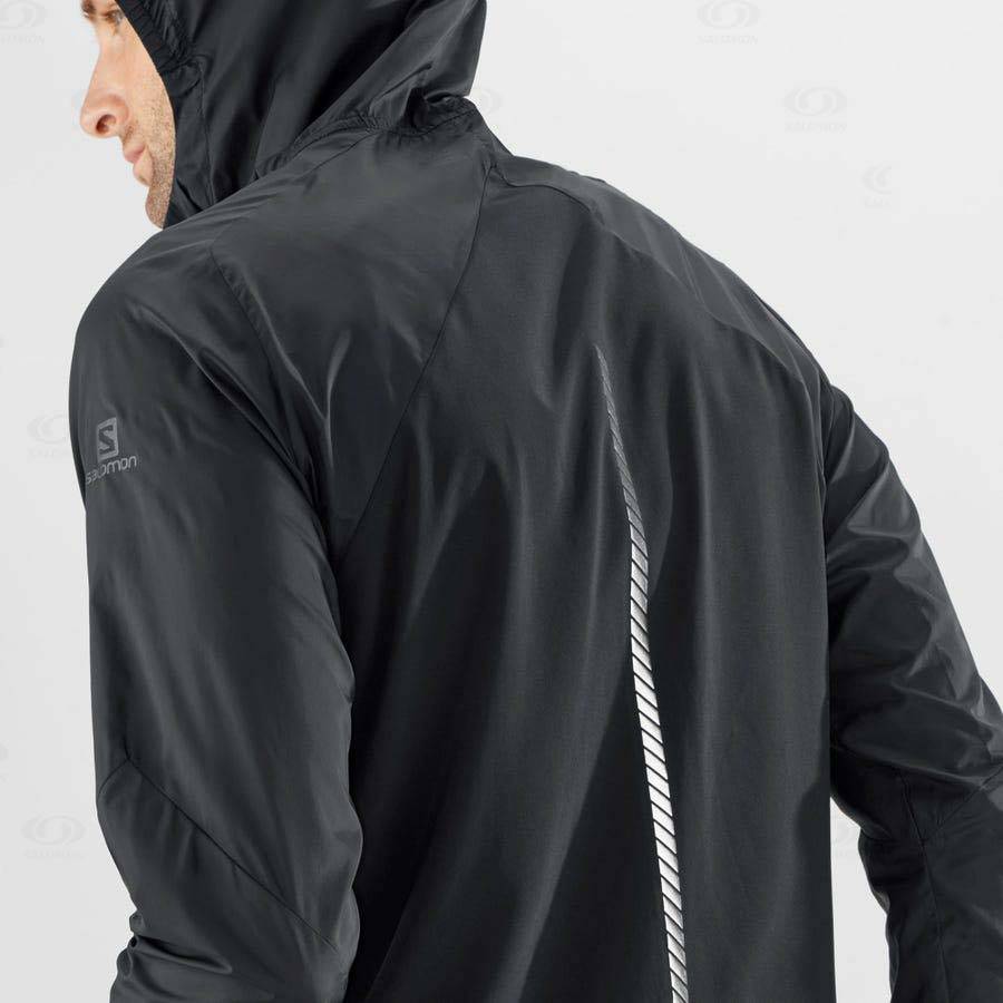 Chaqueta Softshell Salomon Chaquetas BONATTI CROSS WIND Hombre Negros | MX-L1333