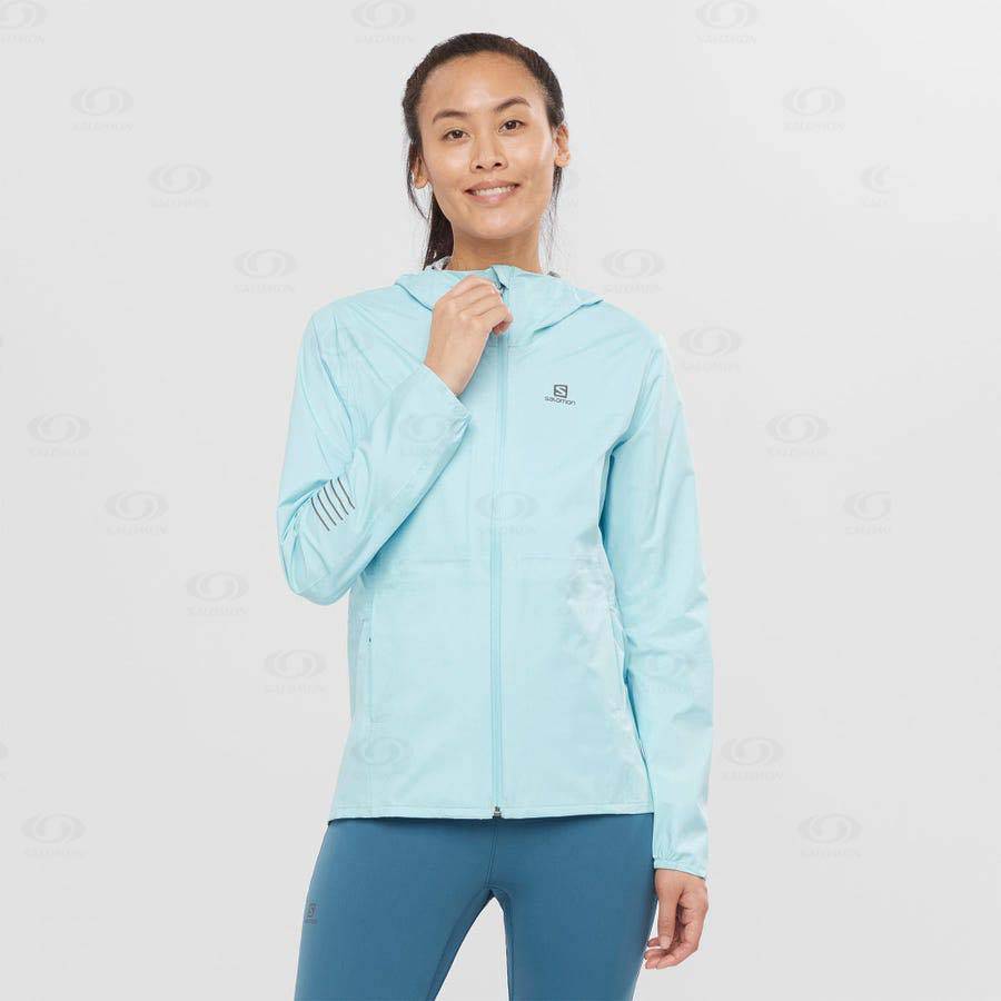 Chaqueta Softshell Salomon Chaquetas BONATTI WATERPROOF Mujer Verde Menta | MX-L2110