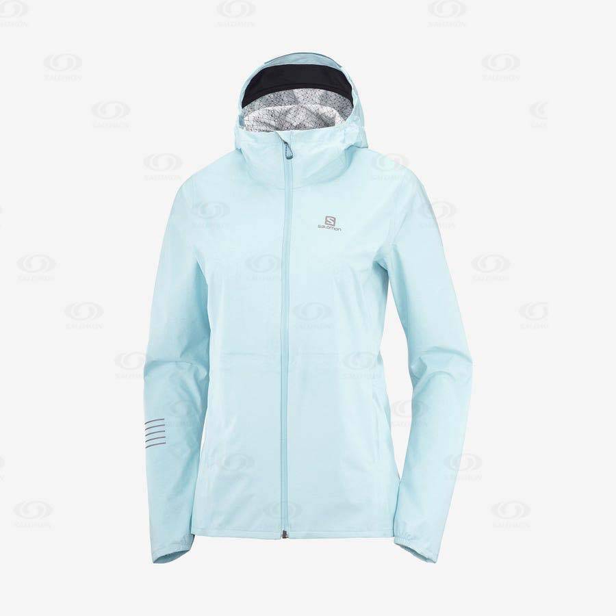 Chaqueta Softshell Salomon Chaquetas BONATTI WATERPROOF Mujer Verde Menta | MX-L2110