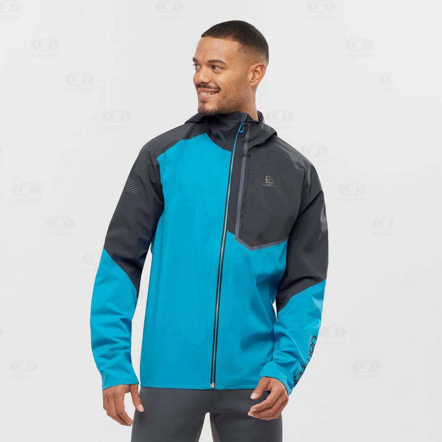 Chaqueta Softshell Salomon Chaquetas BONATTI TRAIL Hombre Azules | MX-M1426