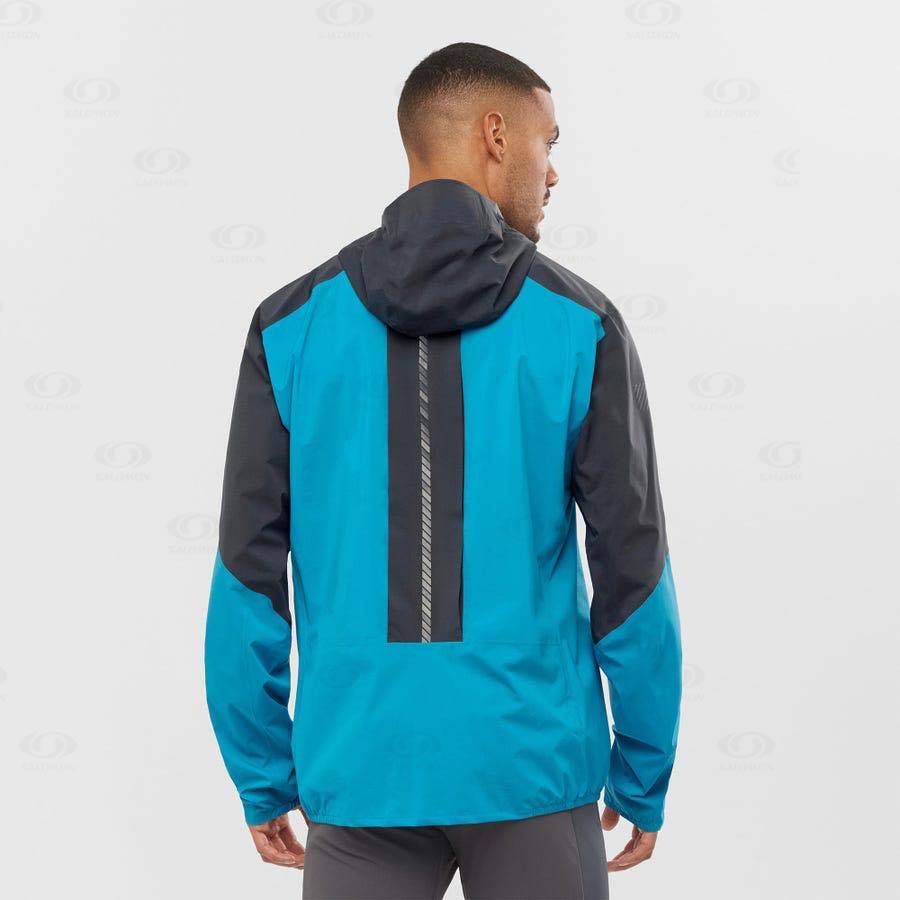 Chaqueta Softshell Salomon Chaquetas BONATTI TRAIL Hombre Azules | MX-M1426