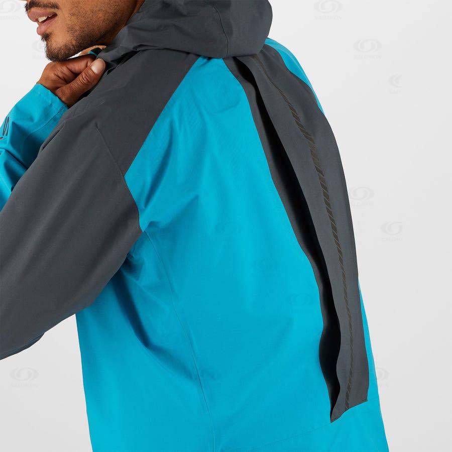 Chaqueta Softshell Salomon Chaquetas BONATTI TRAIL Hombre Azules | MX-M1426