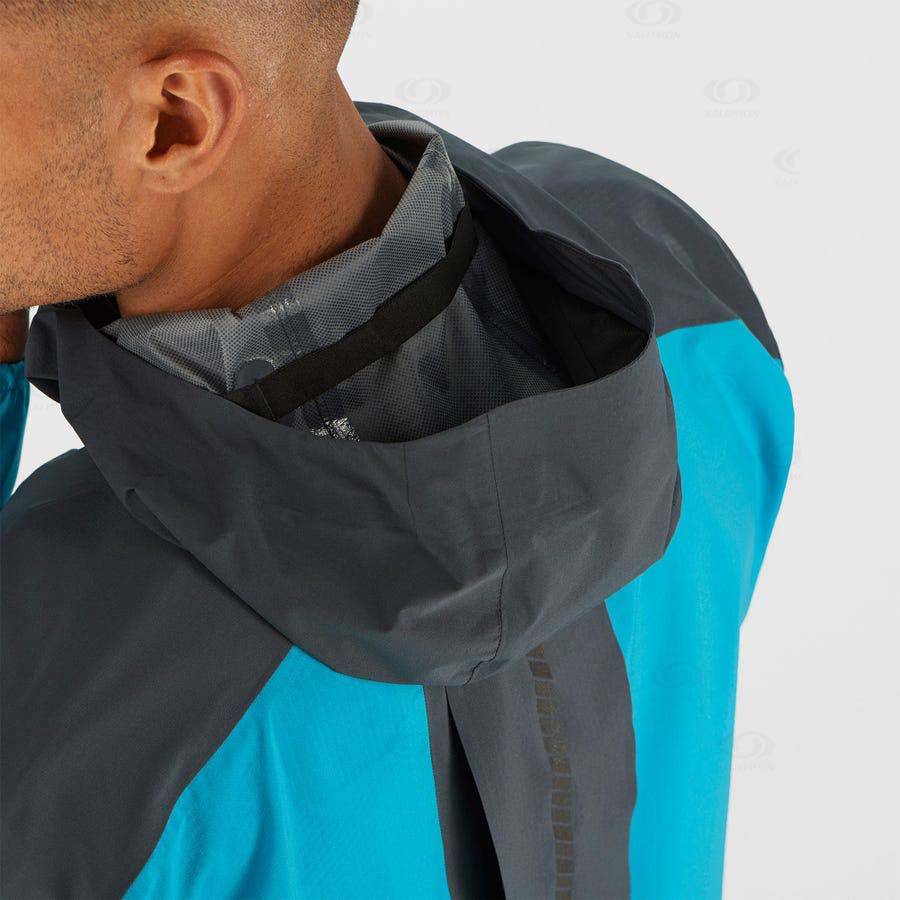 Chaqueta Softshell Salomon Chaquetas BONATTI TRAIL Hombre Azules | MX-M1426