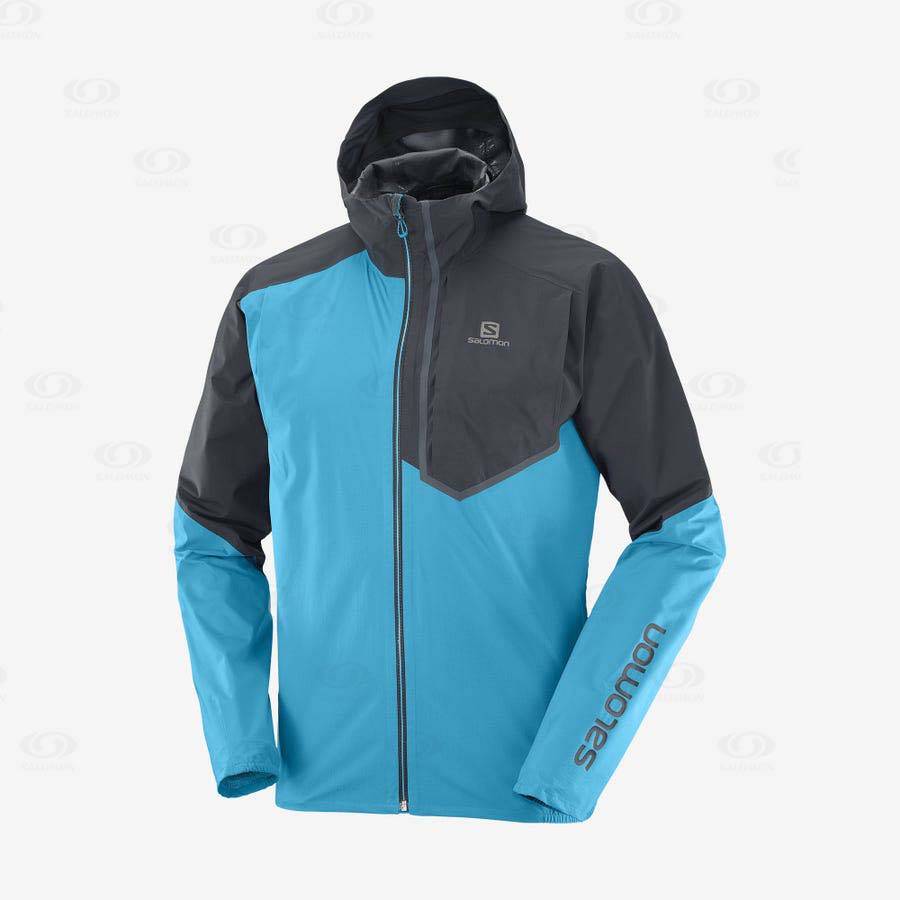 Chaqueta Softshell Salomon Chaquetas BONATTI TRAIL Hombre Azules | MX-M1426