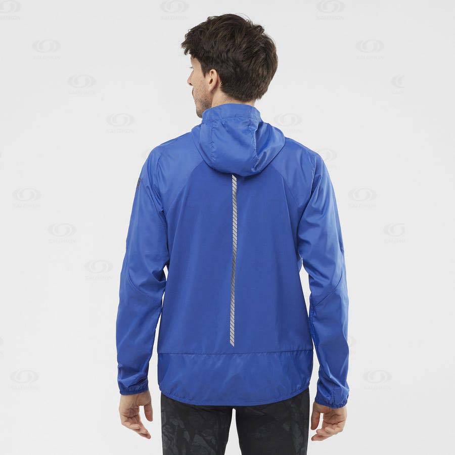 Chaqueta Softshell Salomon Chaquetas BONATTI CROSS WIND Hombre Azules | MX-N1582