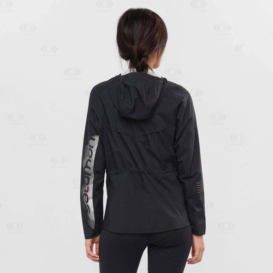 Chaqueta Softshell Salomon Chaquetas BONATTI WATERPROOF Mujer Negros | MX-O2365