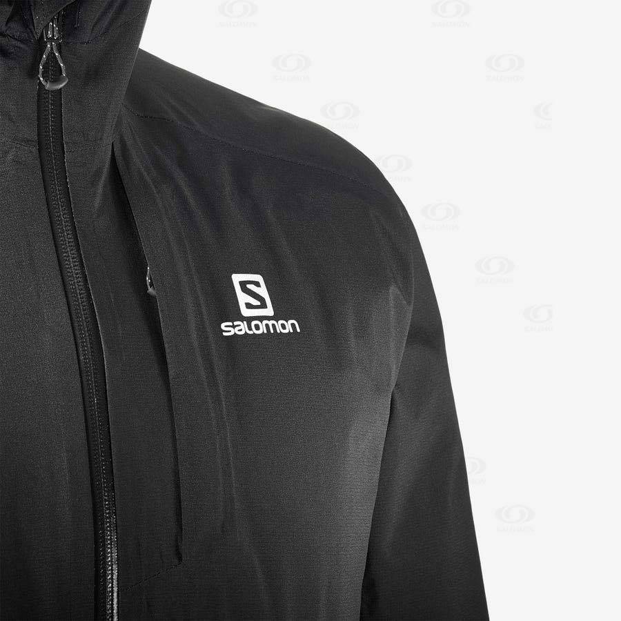 Chaqueta Softshell Salomon Chaquetas BONATTI 2.5L Hombre Negros | MX-W1450