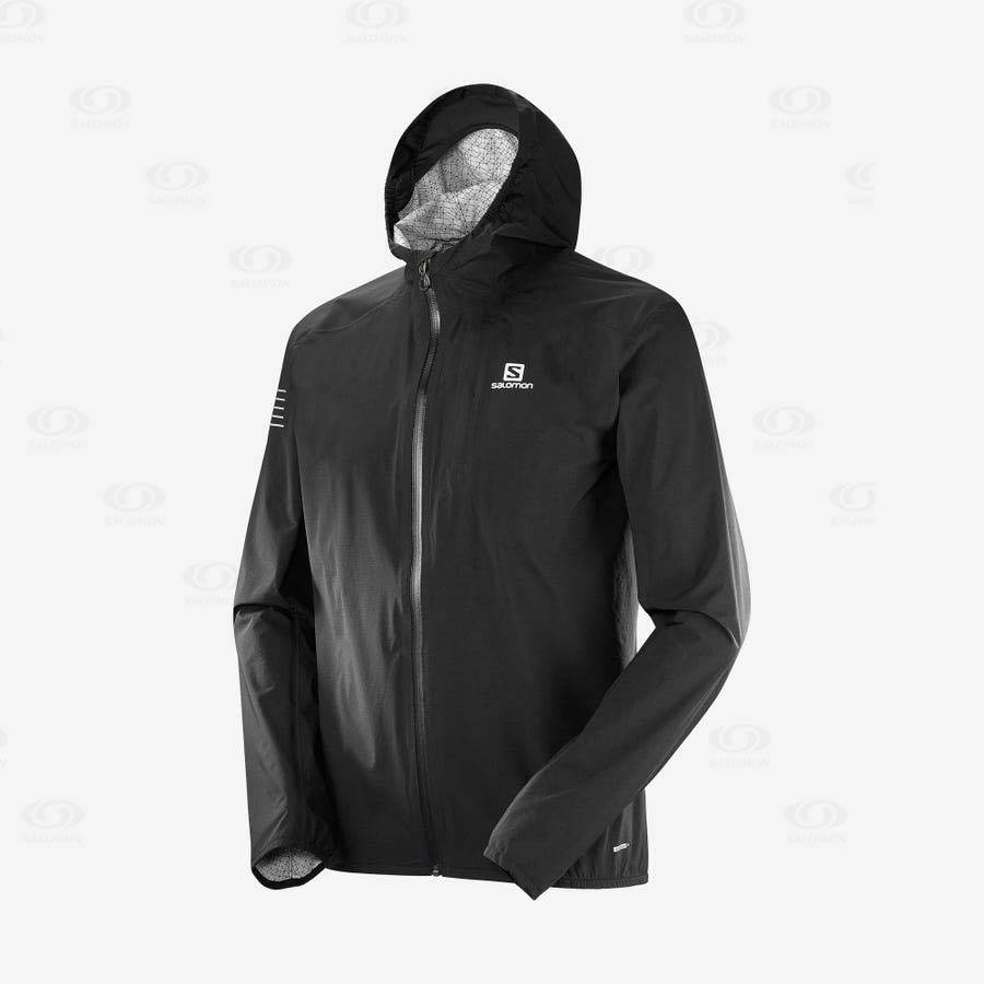 Chaqueta Softshell Salomon Chaquetas BONATTI 2.5L Hombre Negros | MX-W1450