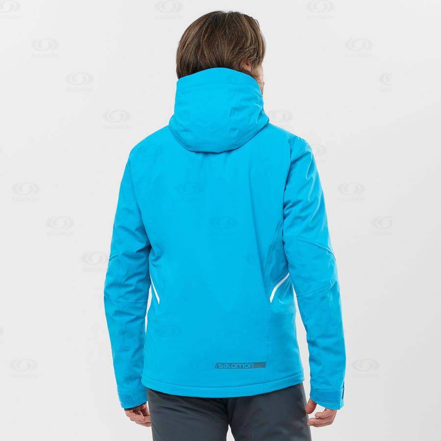 Chaqueta Softshell Salomon Chaquetas BRILLIANT Hombre Azules | MX-L2271