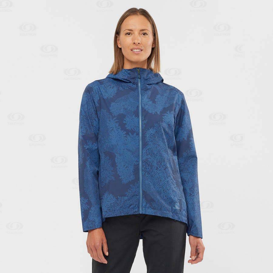 Chaqueta Softshell Salomon Chaquetas COMET WP JKT W Mujer Azules | MX-O1861