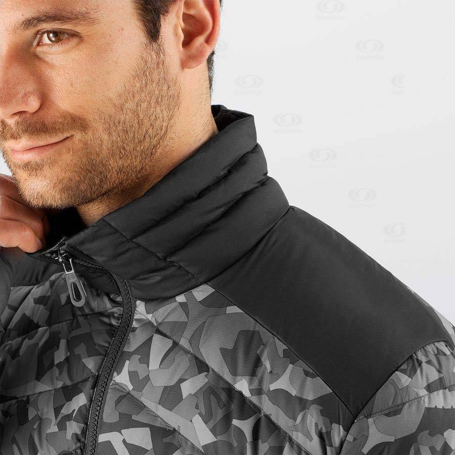 Chaqueta Softshell Salomon Chaquetas ESSENTIAL XWARM DOWN Hombre Blancos Negros | MX-A2347