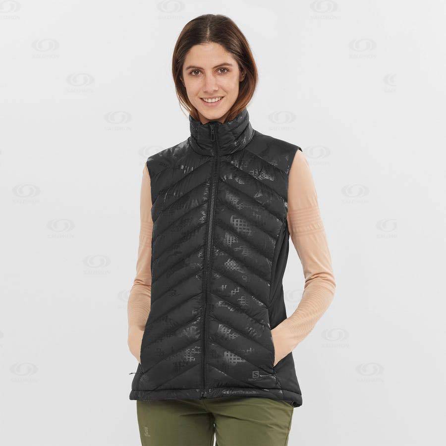 Chaqueta Softshell Salomon Chaquetas ESSENTIAL XWARM DOWN Mujer Negros | MX-L1613