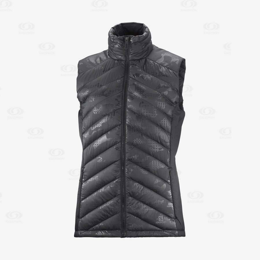 Chaqueta Softshell Salomon Chaquetas ESSENTIAL XWARM DOWN Mujer Negros | MX-L1613