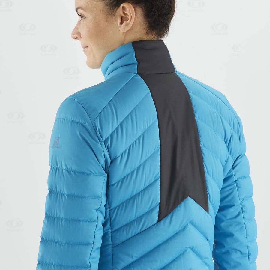 Chaqueta Softshell Salomon Chaquetas ESSENTIAL XWARM DOWN Mujer Azules | MX-L2180