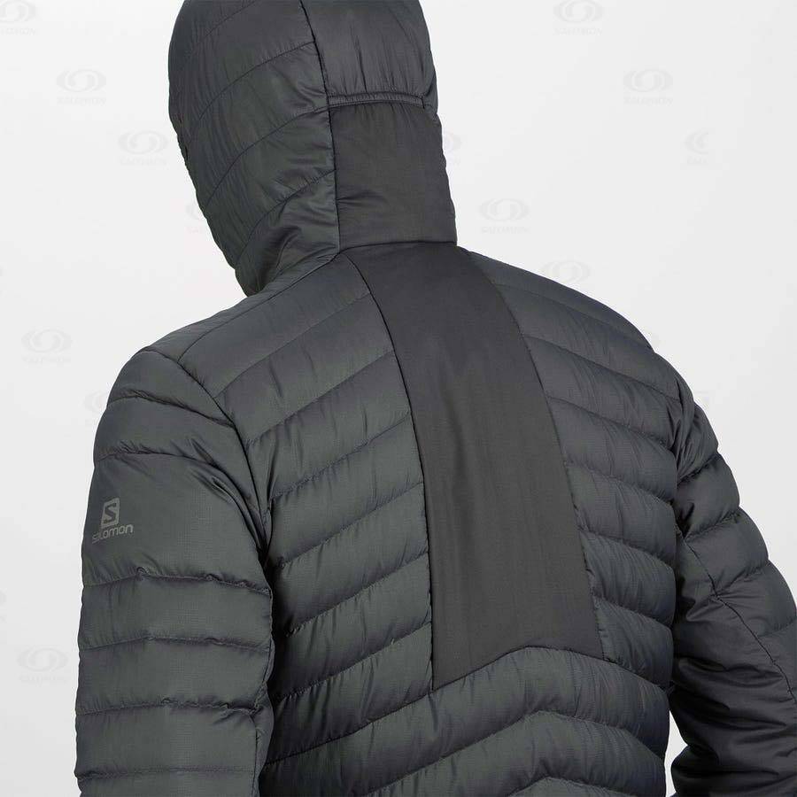 Chaqueta Softshell Salomon Chaquetas ESSENTIAL XWARM DOWN Hombre Negros | MX-M1916