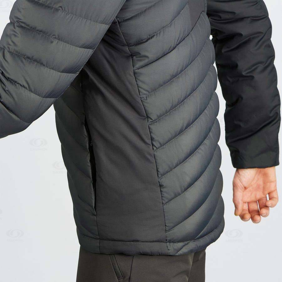 Chaqueta Softshell Salomon Chaquetas ESSENTIAL XWARM DOWN Hombre Negros | MX-M1916