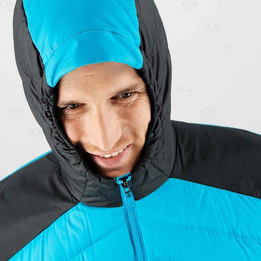 Chaqueta Softshell Salomon Chaquetas ESSENTIAL XWARM DOWN Hombre Azules | MX-N1358