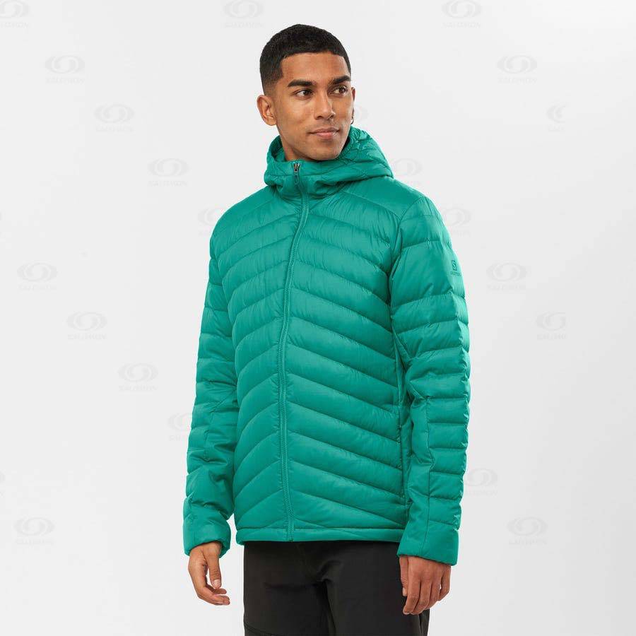 Chaqueta Softshell Salomon Chaquetas ESSENTIAL XWARM DOWN Hombre Verdes | MX-N2457