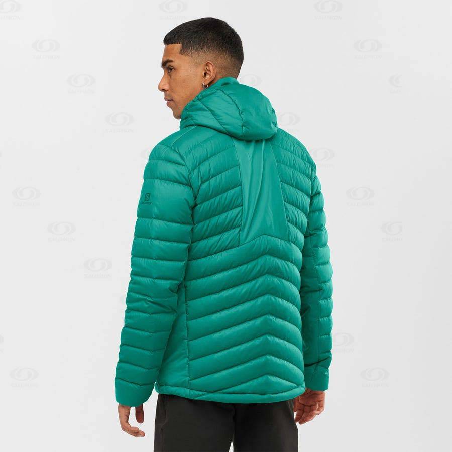 Chaqueta Softshell Salomon Chaquetas ESSENTIAL XWARM DOWN Hombre Verdes | MX-N2457