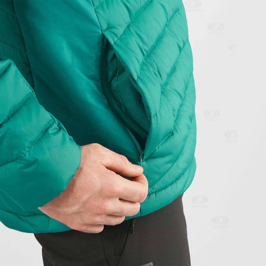 Chaqueta Softshell Salomon Chaquetas ESSENTIAL XWARM DOWN Hombre Verdes | MX-N2457