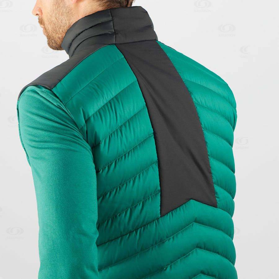 Chaqueta Softshell Salomon Chaquetas ESSENTIAL XWARM DOWN Hombre Verdes | MX-O1406