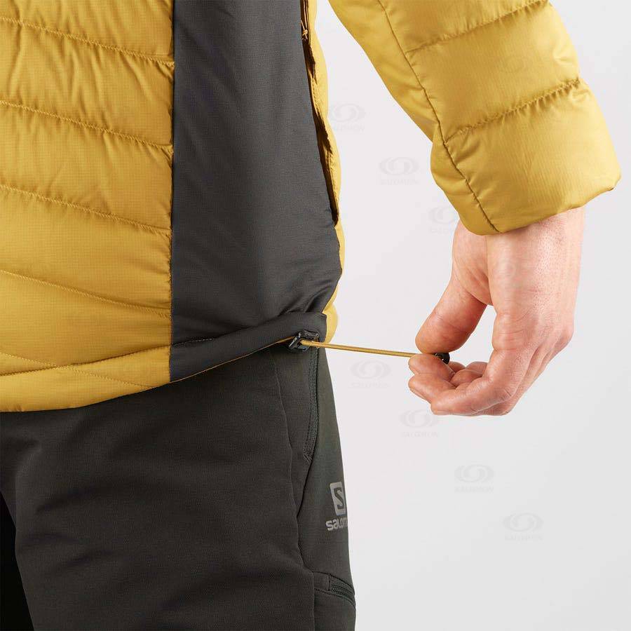 Chaqueta Softshell Salomon Chaquetas ESSENTIAL XWARM DOWN Hombre Amarillos | MX-O1971