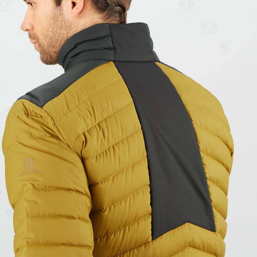 Chaqueta Softshell Salomon Chaquetas ESSENTIAL XWARM DOWN Hombre Amarillos | MX-O1971