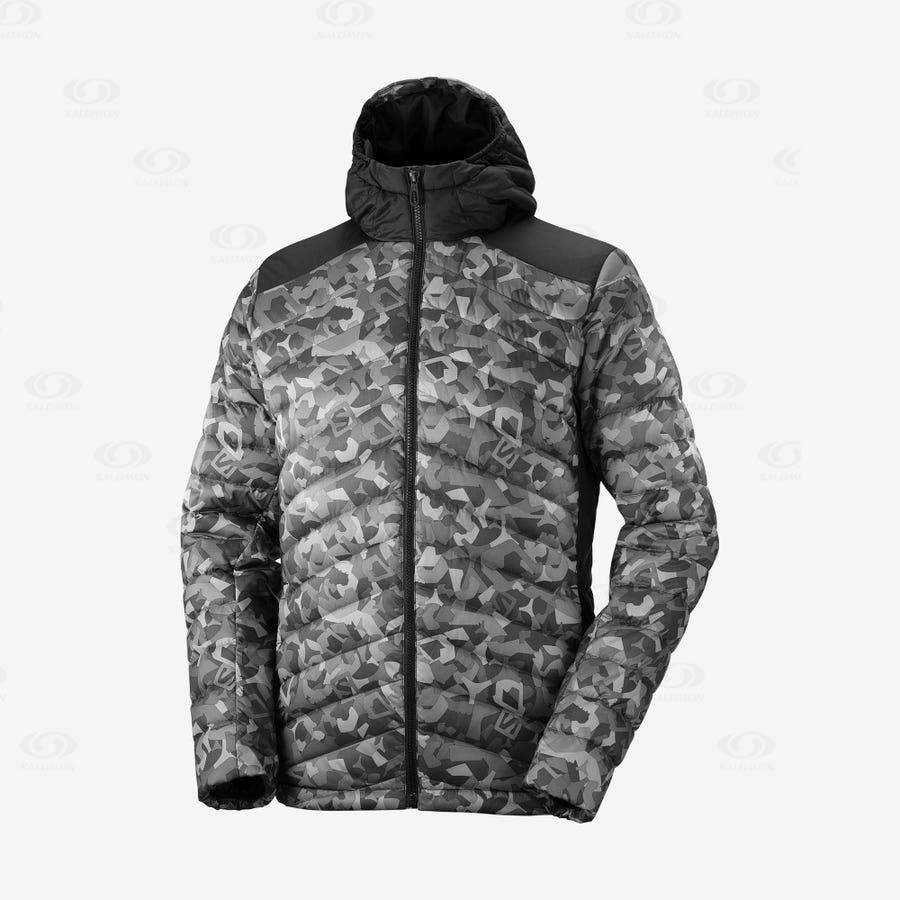 Chaqueta Softshell Salomon Chaquetas ESSENTIAL XWARM DOWN Hombre Blancos Negros | MX-O2167